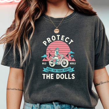 Protect the Dolls T-Shirt - Support Trans Rights Graphic Tee